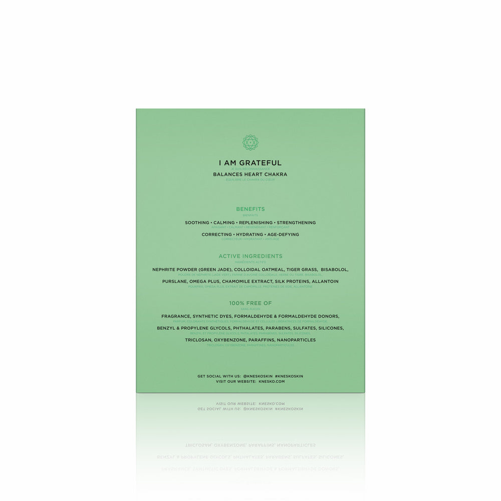 green jade serum packaging back