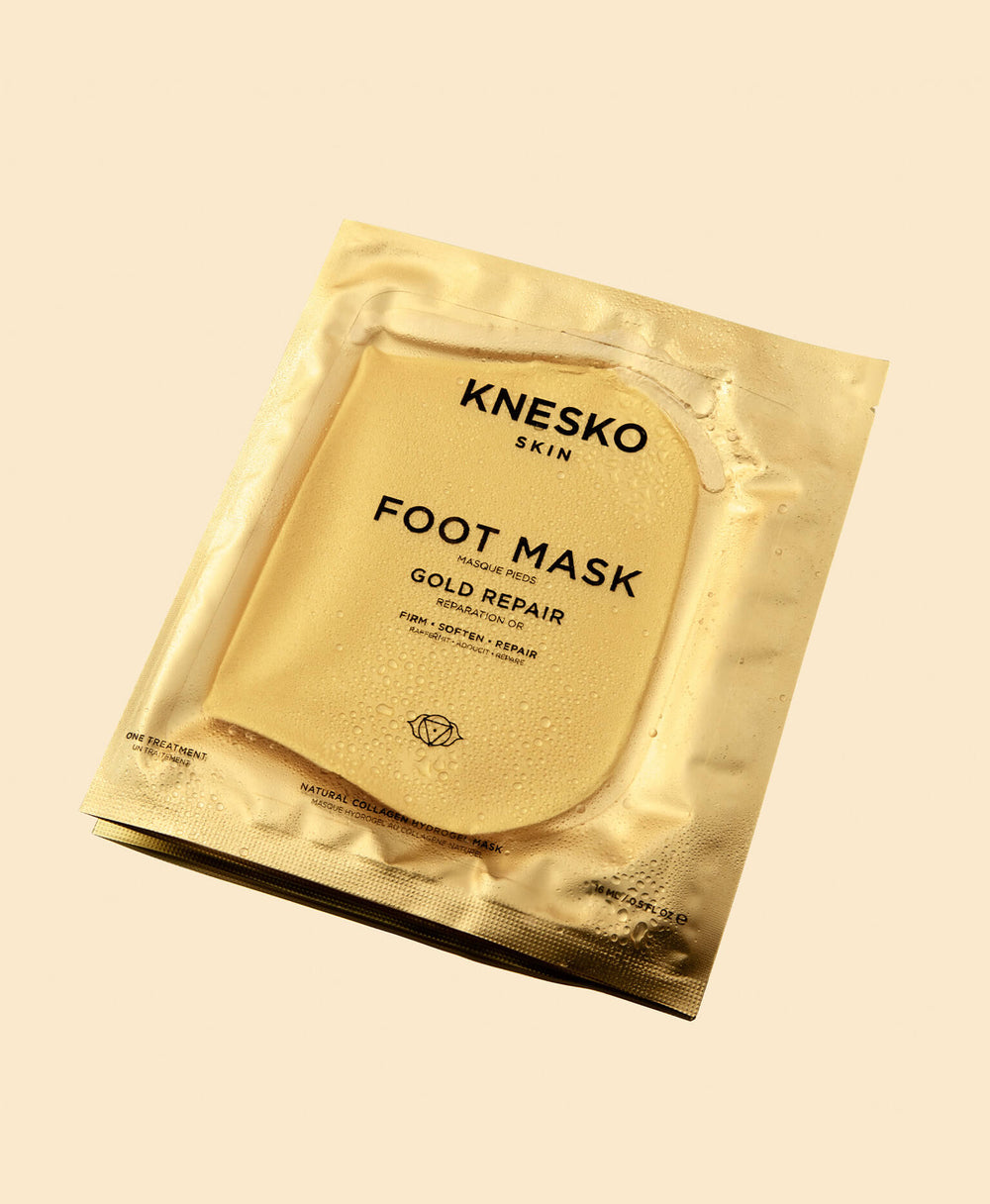 Gold Repair Foot Mask