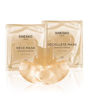 Nano Gold Repair Collagen Neck and Décolleté Mask.