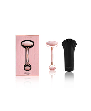 Rose Quartz Gemstone Roller.