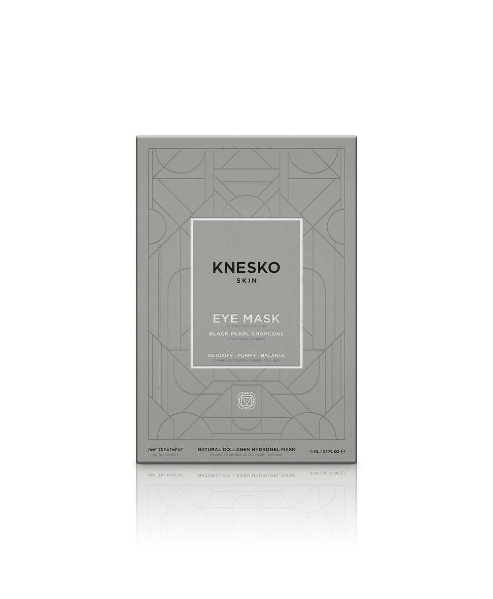 Black Pearl Detox Collagen Eye Mask box.