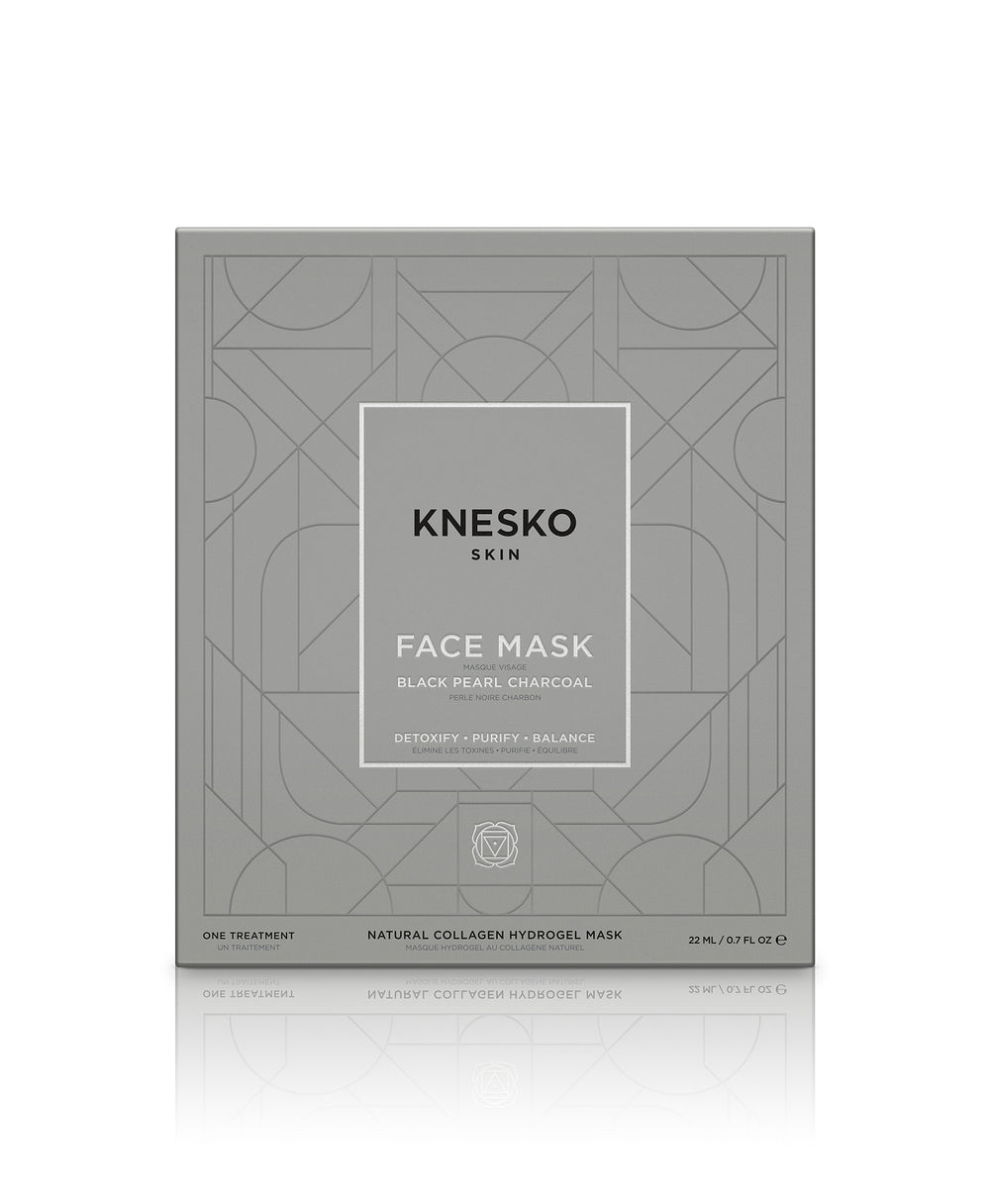 Black Pearl Detox Collagen Face Mask box.