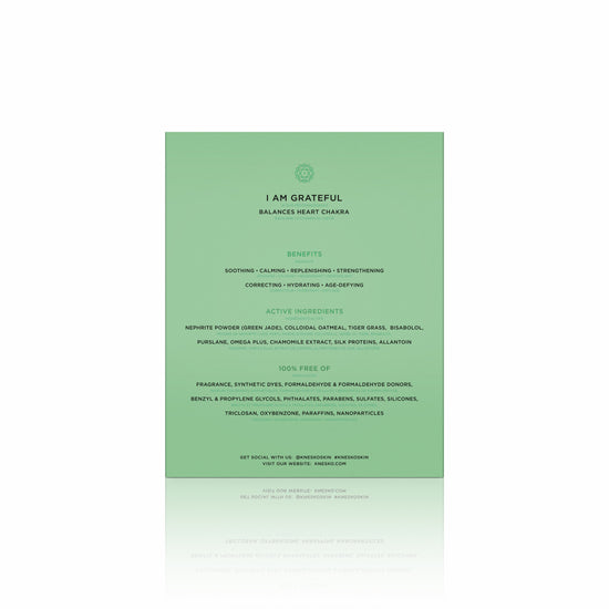 green jade serum packaging back 