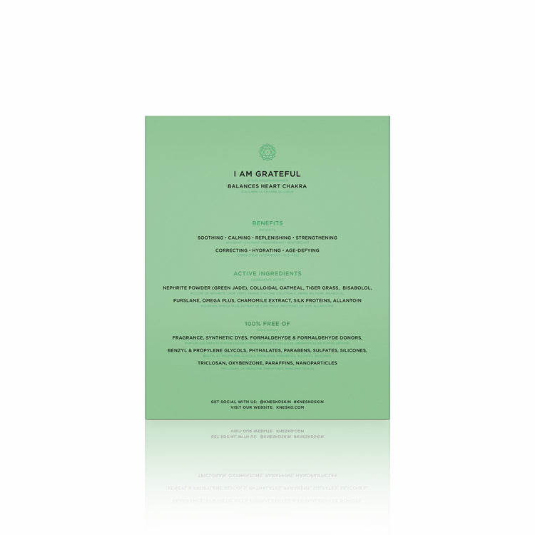 green jade serum packaging back 