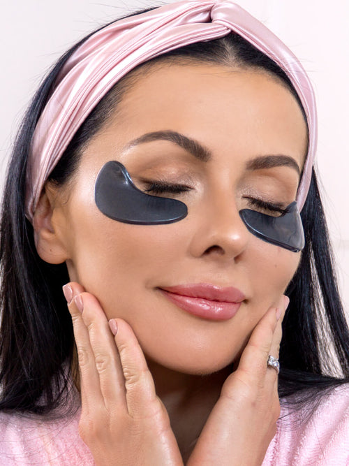 Black perl eye mask knesko