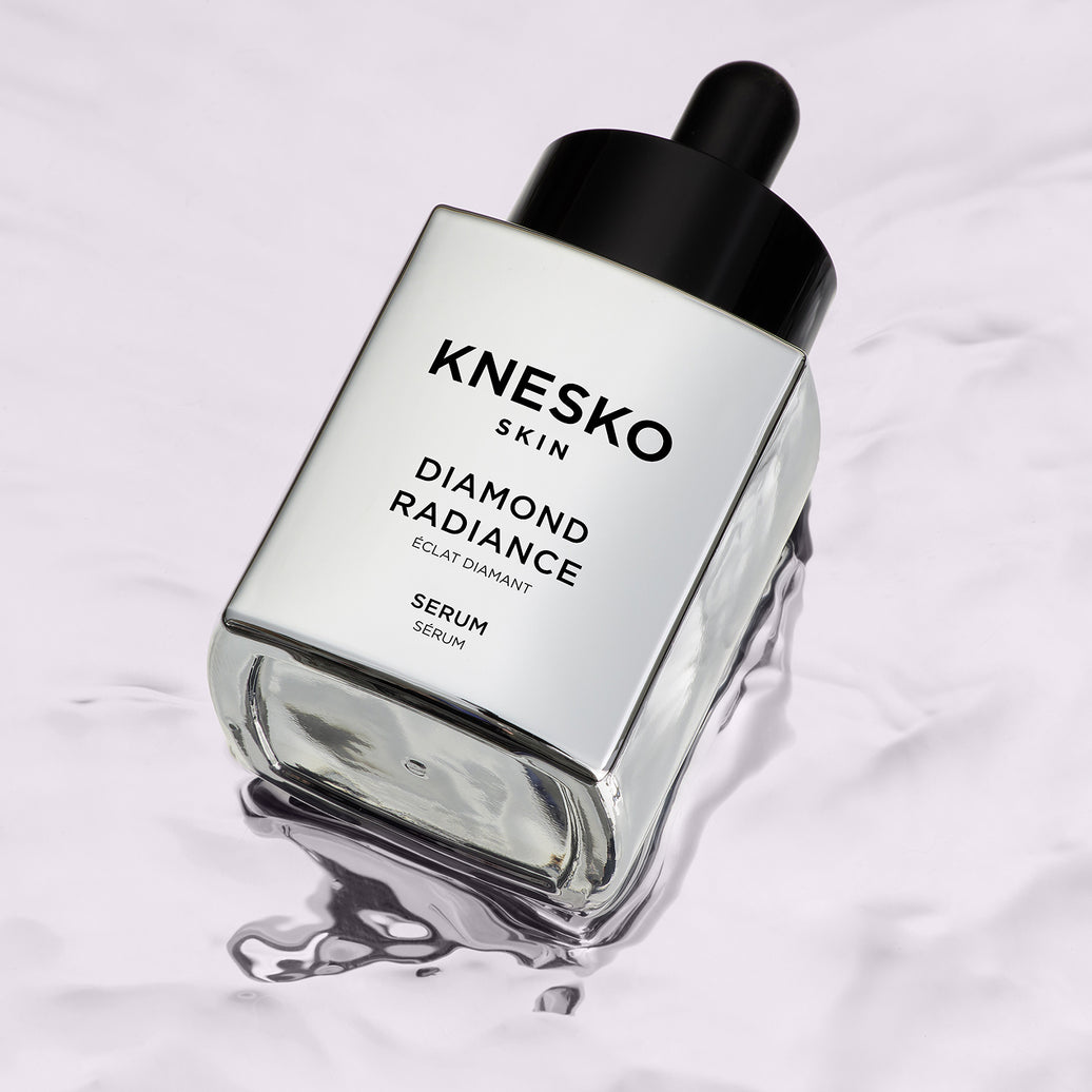 Knesko Diamond Radiance serum bottle on a white background