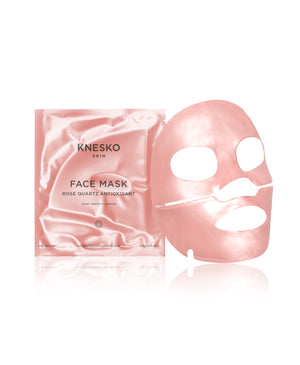 Rose Quartz Antioxidant Collagen Face Mask.