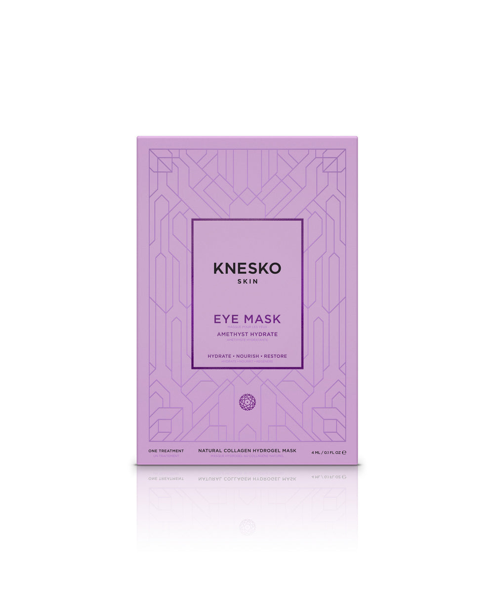 Amethyst Hydrate Collagen Eye Mask box.