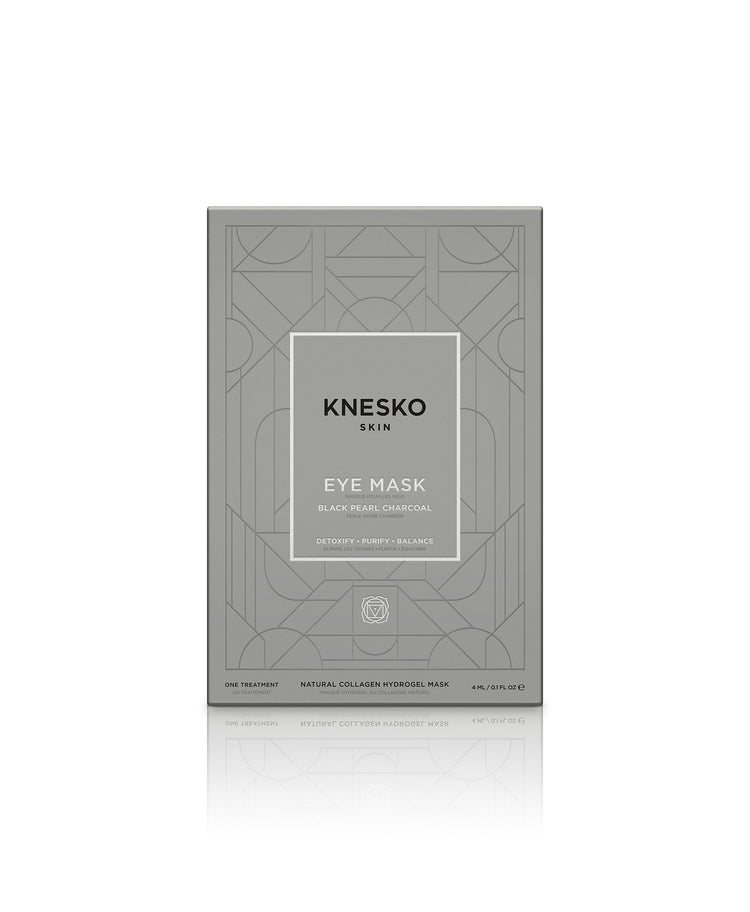 Black Pearl Detox Collagen Eye Mask box.