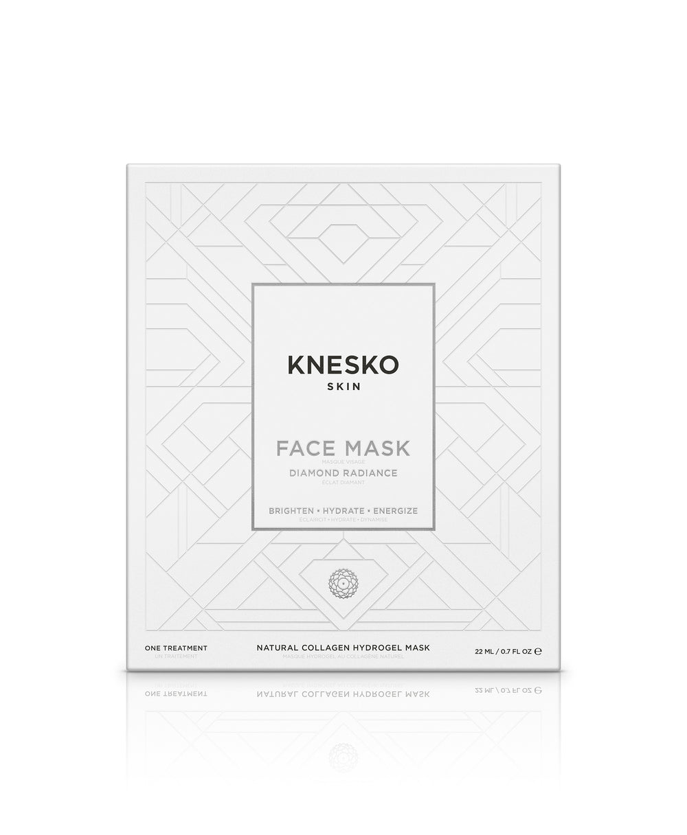 Diamond Radiance Collagen Face Mask box.