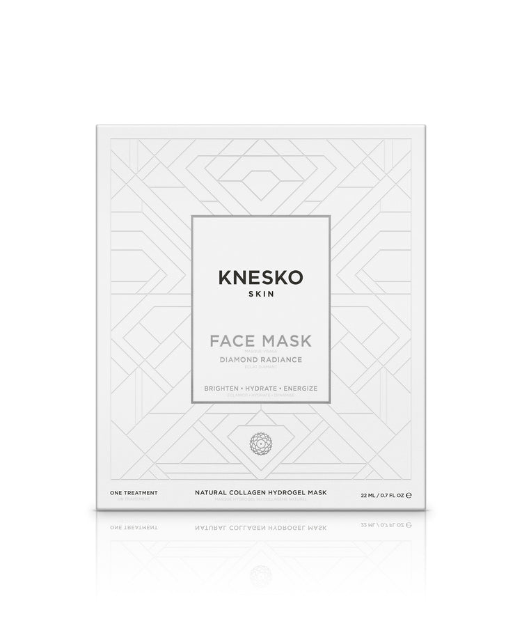Diamond Radiance Collagen Face Mask box.
