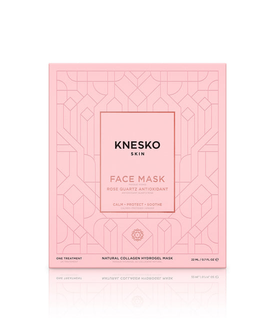 Rose Quartz Antioxidant Face Mask box.